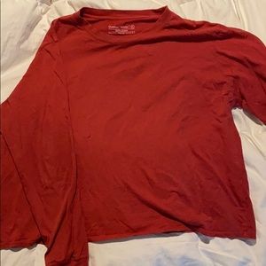 Outdoor Voices Red Everyday Long Sleeve Size XL